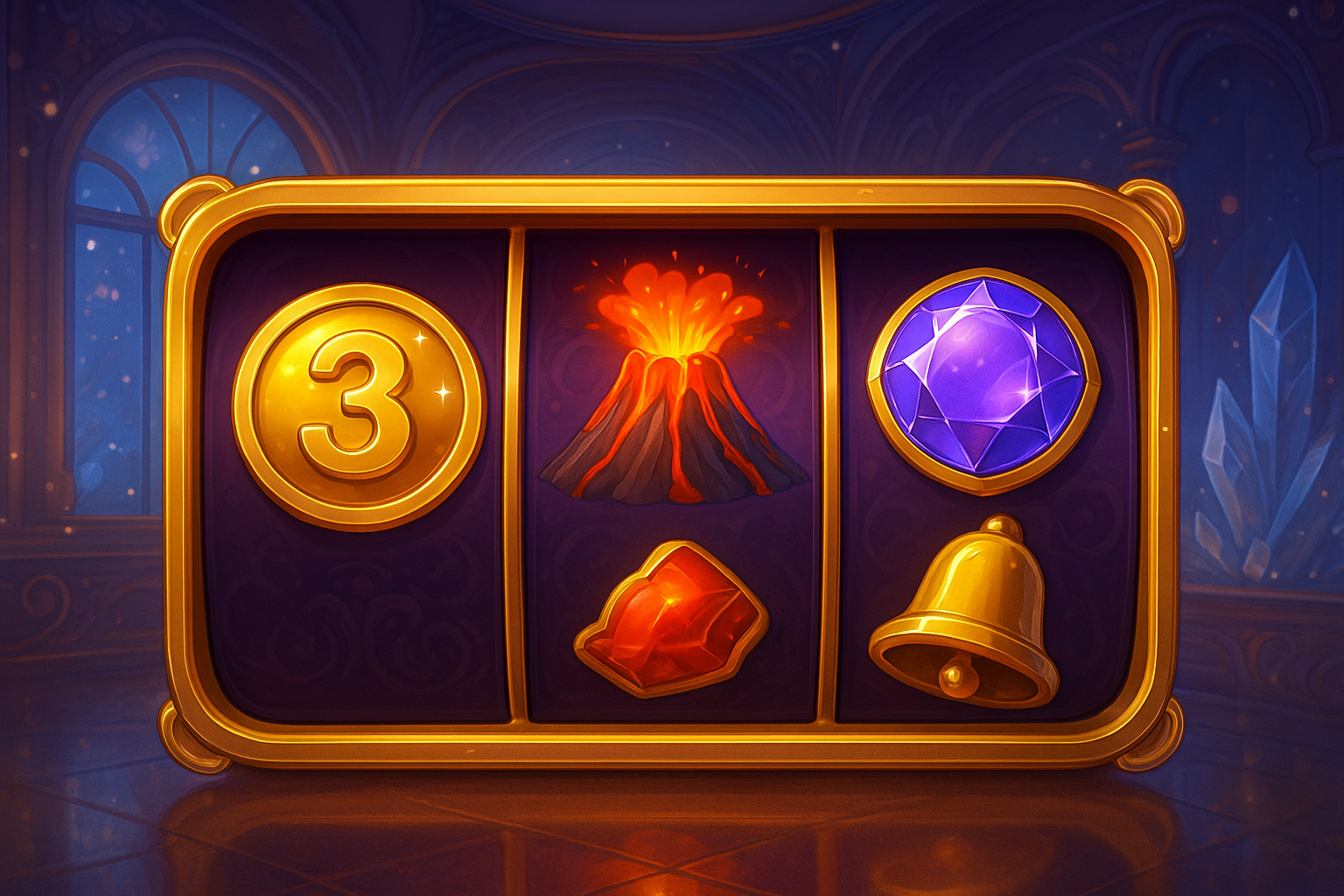 3 Coin Volcanoes